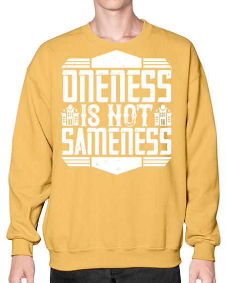 Oneness is not sameness Style 336# - architect- Sweatshirt - Crew