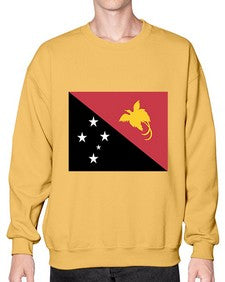 Papua New Guinea 1574# - world flags- Sweatshirt - Crew