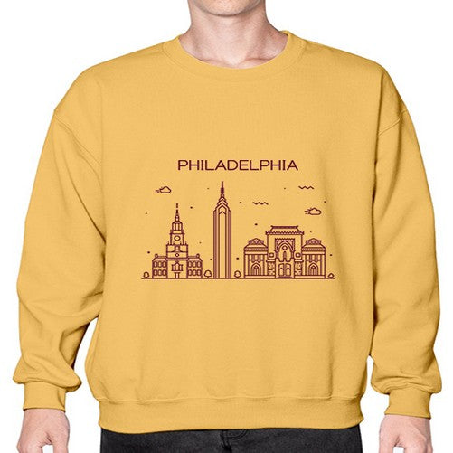 Philadelphia 1602# - cities- Sweatshirt - Crew