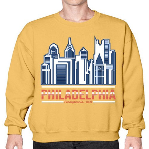 Philadelphia 1604# - cities- Sweatshirt - Crew