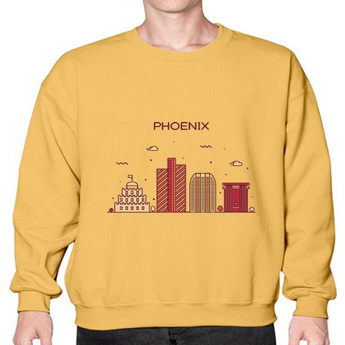 Phoenix 1614# - cities- Sweatshirt - Crew