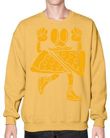 Pizza champ 202# - cartoon food- Sweatshirt - Crew
