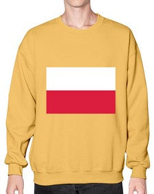 Poland 1678# - world flags- Sweatshirt - Crew