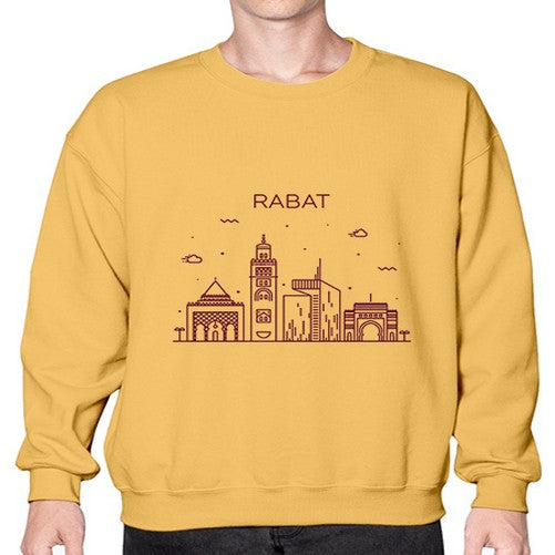 Rabat 1704# - cities- Sweatshirt - Crew