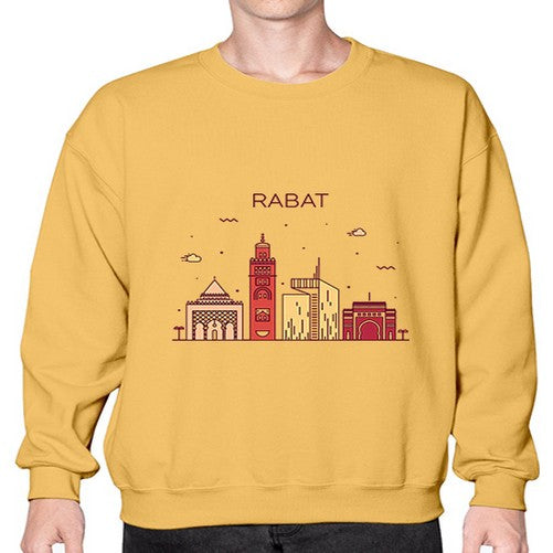Rabat 1706# - cities- Sweatshirt - Crew