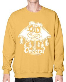 Rainy cheers 205# - cartoon general- Sweatshirt - Crew