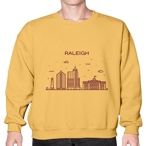 Raleigh 1708# - cities- Sweatshirt - Crew