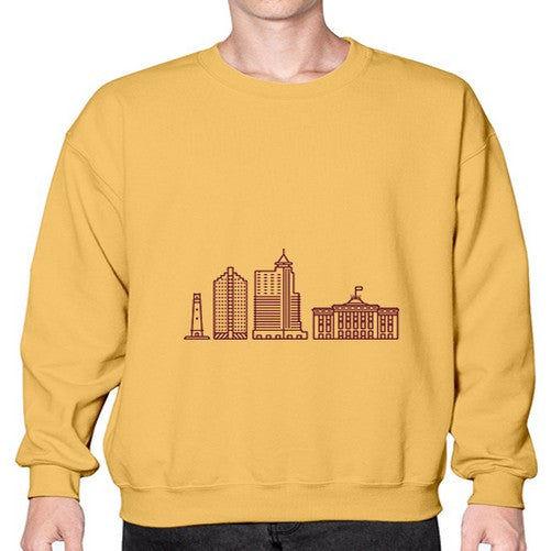 Raleigh 1709# - cities- Sweatshirt - Crew