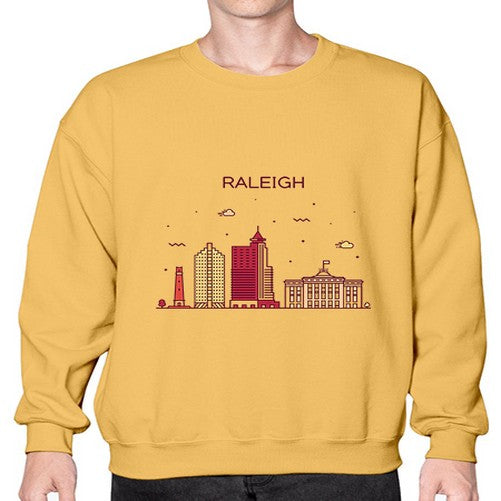 Raleigh 1710# - cities- Sweatshirt - Crew