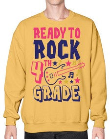 Ready To Rock fourth 732# - fourth grade- Sweatshirt - Crew