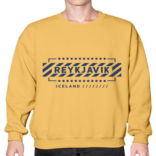 Reykjavik 1718# - cities- Sweatshirt - Crew