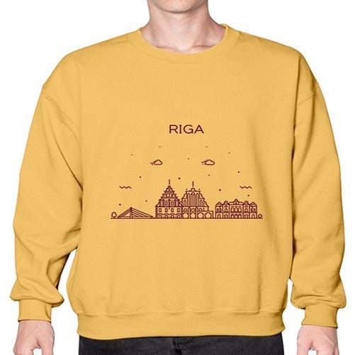 Riga 1727# - cities- Sweatshirt - Crew