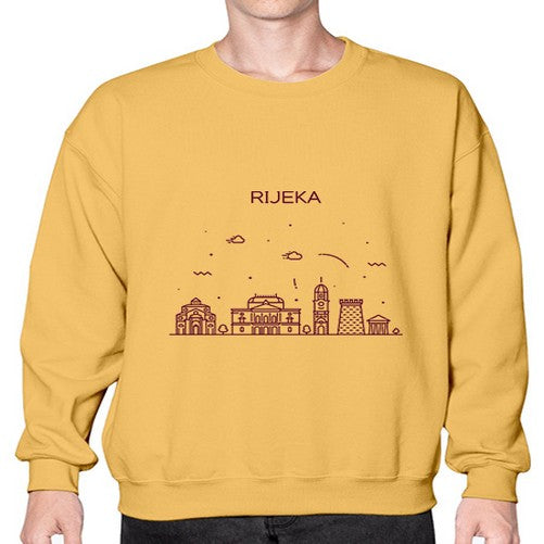 Rijeka 1730# - cities- Sweatshirt - Crew