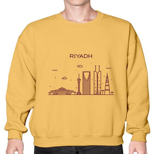 Riyadh 1739# - cities- Sweatshirt - Crew