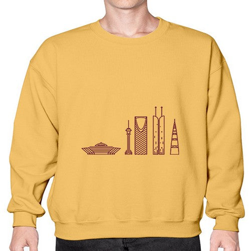 Riyadh 1740# - cities- Sweatshirt - Crew
