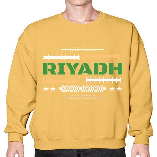 Riyadh 1741# - cities- Sweatshirt - Crew