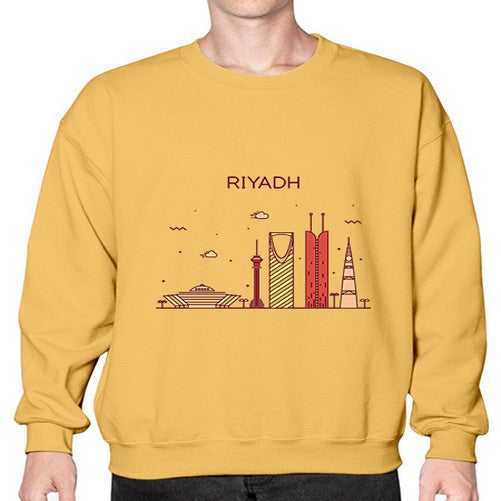Riyadh 1742# - cities- Sweatshirt - Crew