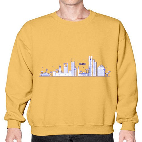 Riyadh 1743# - cities- Sweatshirt - Crew