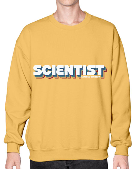 SCIENTISTFunnyJobLimitedEditionScientistSkinite Scientist Skinite 41# - general science- Sweatshirt - Crew