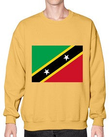 Saint Kitts and Nevis 1764# - world flags- Sweatshirt - Crew