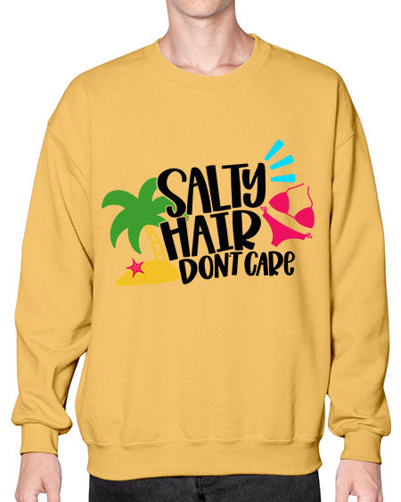 Salty Hair Dont Care Style 29# - summer- Sweatshirt - Crew