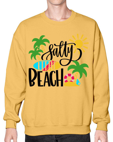 Satly Little Beach Style 26# - summer- Sweatshirt - Crew