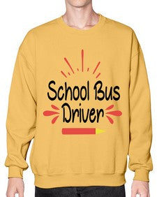 School Bus Driver 793# - graduation- Sweatshirt - Crew