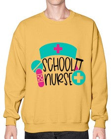School Nurse Style Style 1379# - nurse- Sweatshirt - Crew