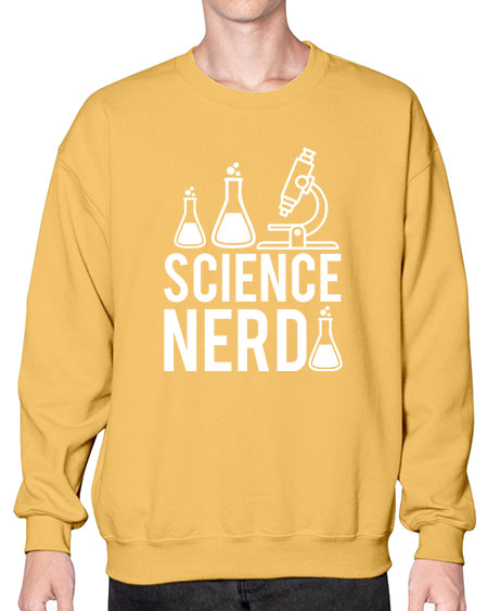 Science Nerd 61# - general science- Sweatshirt - Crew