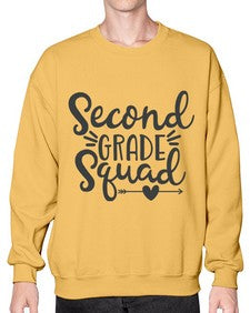 Second Grade Squad 832# - second grade- Sweatshirt - Crew