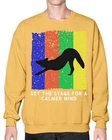 Set the Stage 515# - yoga- Sweatshirt - Crew