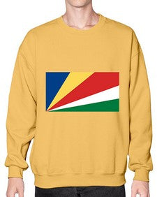 Seychelles 1822# - world flags- Sweatshirt - Crew