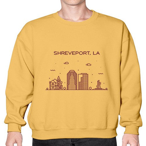 ShreveportLA 1838# - cities- Sweatshirt - Crew