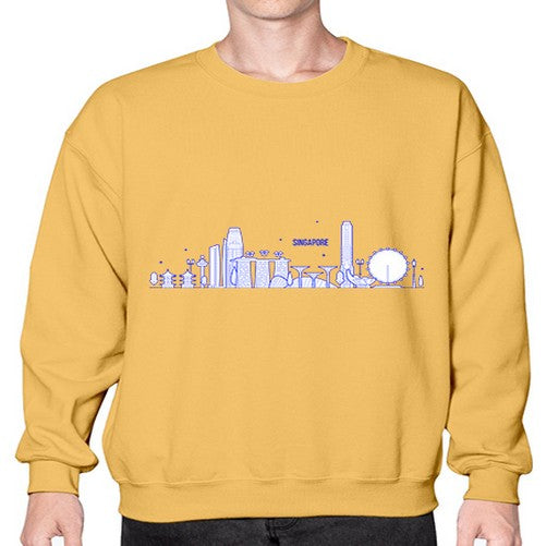 Singapore 1845# - cities- Sweatshirt - Crew