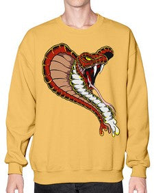 Snake 213# - cartoon animals- Sweatshirt - Crew