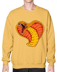 Snake 216# - cartoon animals- Sweatshirt - Crew