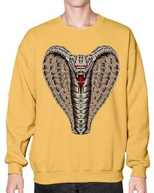 Snake 217# - cartoon animals- Sweatshirt - Crew
