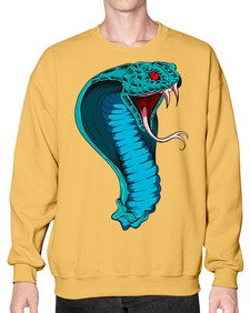 Snake 230# - cartoon animals- Sweatshirt - Crew