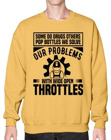 Some Do Drugs Others Style 1411# - engineer- Sweatshirt - Crew