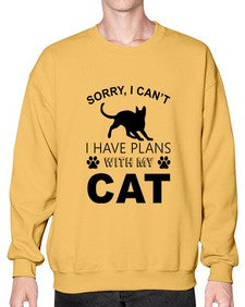Sorry I Cant Style 116# - cats- Sweatshirt - Crew