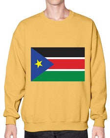 South Sudan 1873# - world flags- Sweatshirt - Crew