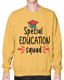 Special Education squad 886# - graduation- Sweatshirt - Crew