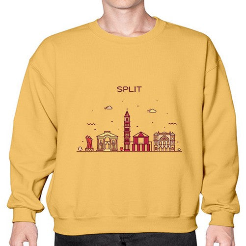Split 1877# - cities- Sweatshirt - Crew