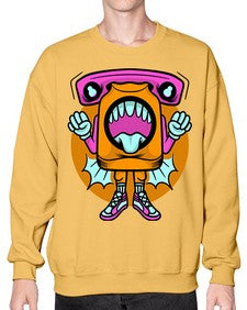 Spooky voices 232# - cartoon general- Sweatshirt - Crew