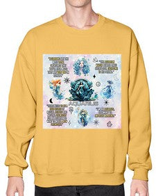 Straight Aquarius 468# - aquarius- Sweatshirt - Crew