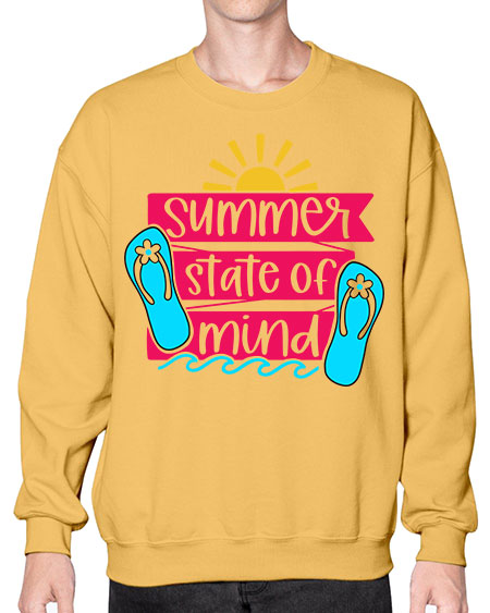 Summer State Of Mind Style 21# - summer- Sweatshirt - Crew