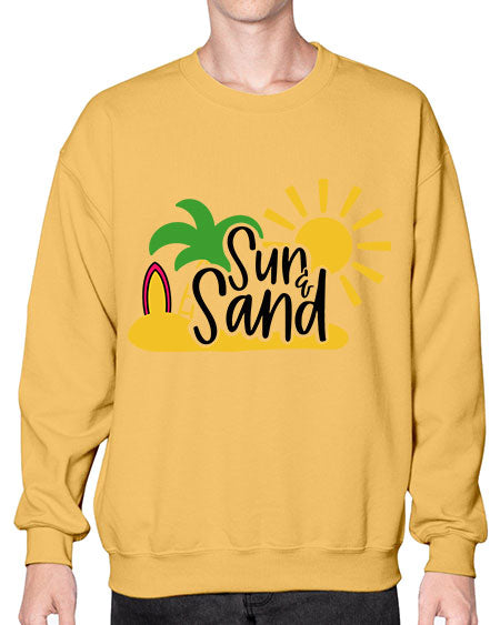Sun Sand Style 17# - summer- Sweatshirt - Crew