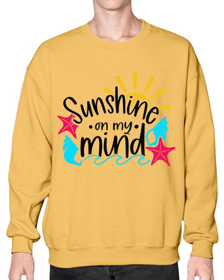 Sunshine On My Mind Style 15# - summer- Sweatshirt - Crew