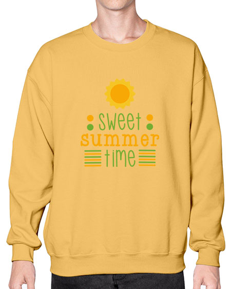 Sweet summer time 4# - summer- Sweatshirt - Crew