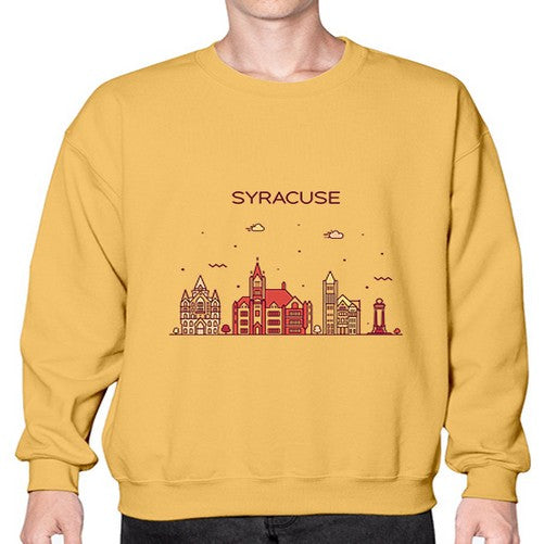 SyracuseNY 1926# - cities- Sweatshirt - Crew